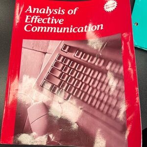 Red Analysis of Effective Communication Book